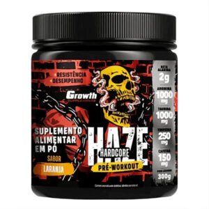 PRÉ-TREINO HAZE HARDCORE 300G – GROWTH SUPPLEMENTS